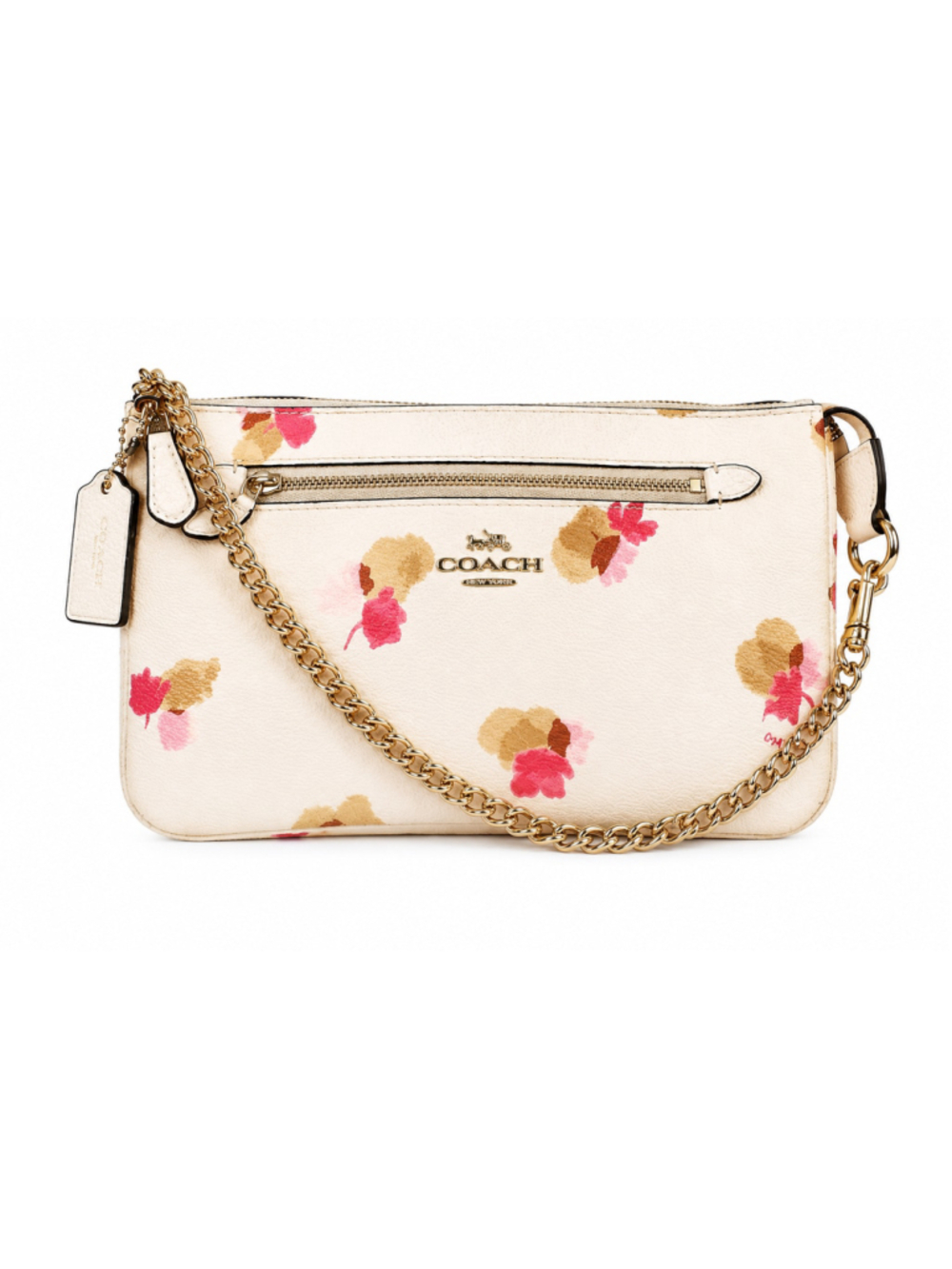 Coach Floral chain clutch / purse